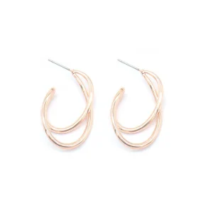 Boucles-oreilles-ellipse-acier-dore-or-rose-Calysta