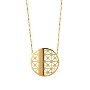 Colier-femme-moderne-or-tendance-cristaux-noir-Barbara-Calysta