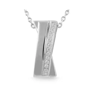 Pendentif-femme-argent-massif-rodhie-et-sa-chaine-argent-Zircomium-Calysta