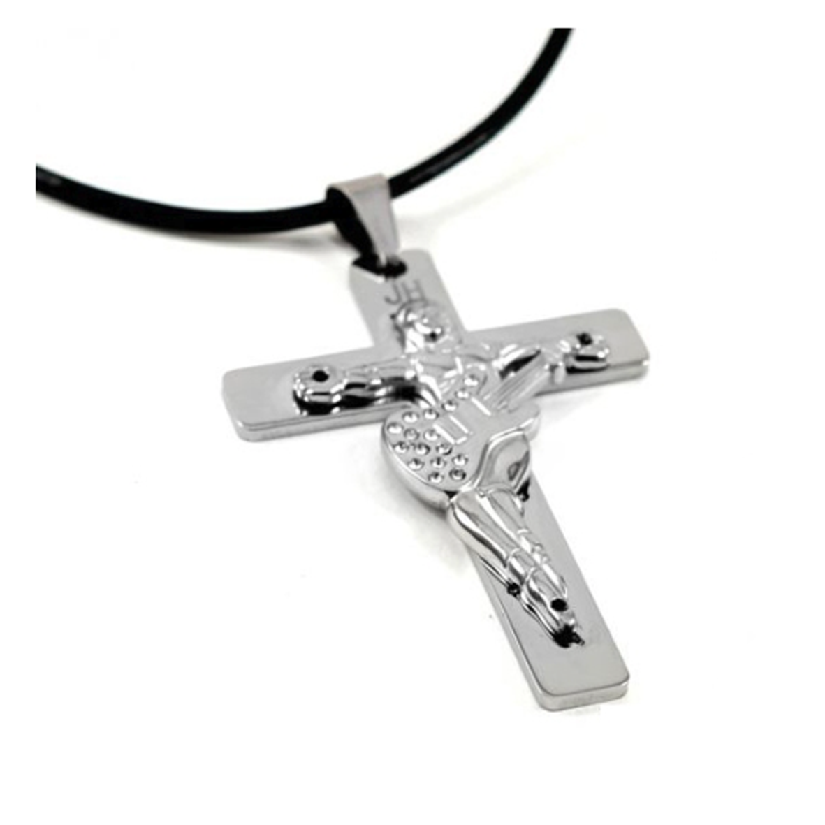Pendentif-Homme-Croix-Guitare-Johnny-Hallyday-Calysta Pendentif-veritable-croix-guitare-de-Johnny-Hallyday-avec cordon-Calysta