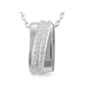 Pendentif-femme-argent-massif-rodhie-et-sa-chaine-argent-Zircomium-Calysta